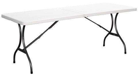 STÓŁ CATERINGOWY BANKIETOWY OGRODOWY SKŁADANY 240X70 CM MODERNHOME