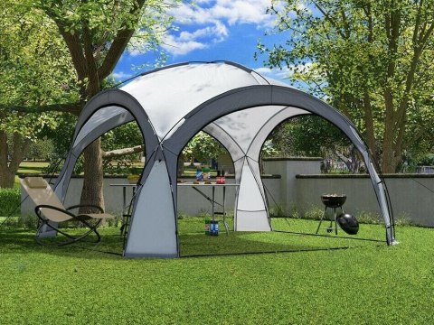 NAMIOT PAWILON OGRODOWY EVENTOWY NA PIKNIK + TORBA SZARY MULTIGARDEN