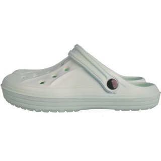 DAMSKIE KLAPKI ogrodowe/basenowe buty LEKKIE chodaki PIANKOWE ZIEL/36