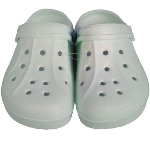 DAMSKIE KLAPKI ogrodowe/basenowe buty LEKKIE chodaki PIANKOWE ZIEL/36