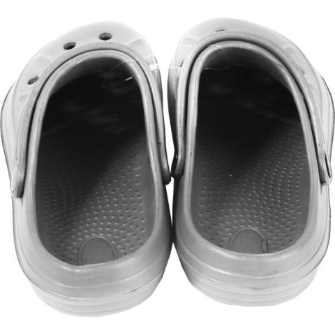 MĘSKIE KLAPKI ogrodowe/basenowe buty LEKKIE chodaki PIANKOWE SZARE 44