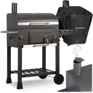 Grill węglowy z pokrowcem Berdsen BD-891 czarny ogrodowy