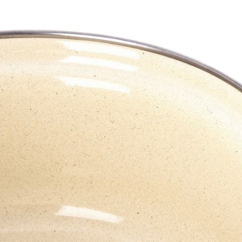Garnek emaliowany indukcja na indukcję gaz BROWN mały 16 cm 1L ORION 113328