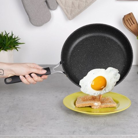 Patelnia granitowa do smażenia nieprzywierająca indukcja STONER 24 cm ORION 112927
