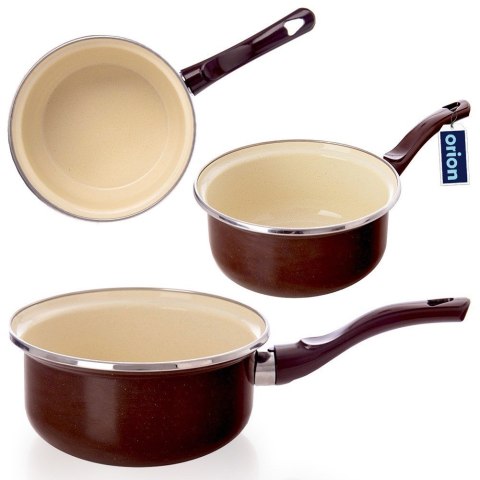 Rondel emaliowany BROWN 16 cm 1L ORION 113325
