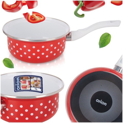 Rondel emaliowany TECKA 16 cm 950ml ORION 113359
