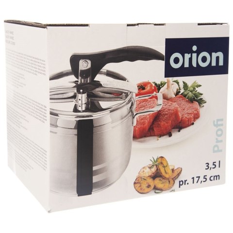 Szybkowar stalowy na gaz indukcja garnek ciśnieniowy PROFI 3.5L ORION 113199