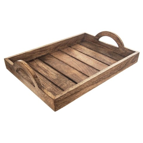 Taca drewniana do serwowania przekąsek MANGO 35.5x25.5cm ORION 153862