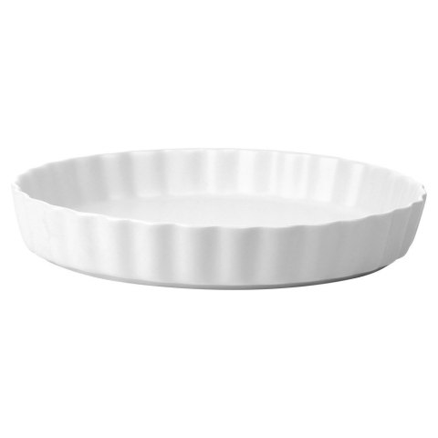 FORMA DO PIECZENIA TARTY CIASTA CERAMICZNA BIAŁA 24.5CM VILDE 279004