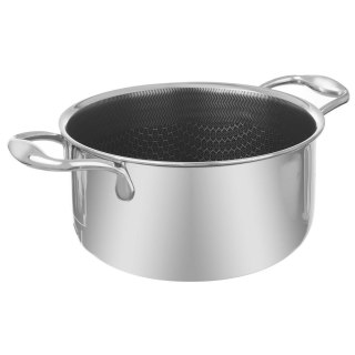 Garnek stalowy do gotowania NON-STICK indukcja COOKCELL 24 cm 4.8L ORION 113195