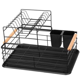 SUSZARKA DO NACZYŃ DWUPOZIOMOWA OCIEKACZ 41 X 30 X 27.5 CM BRUNBESTE BB-2334