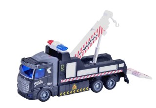 Zabawka Zdalnie Sterowana Ciężarówka Z Dźwigiem Pojazd Na Baterie Auto