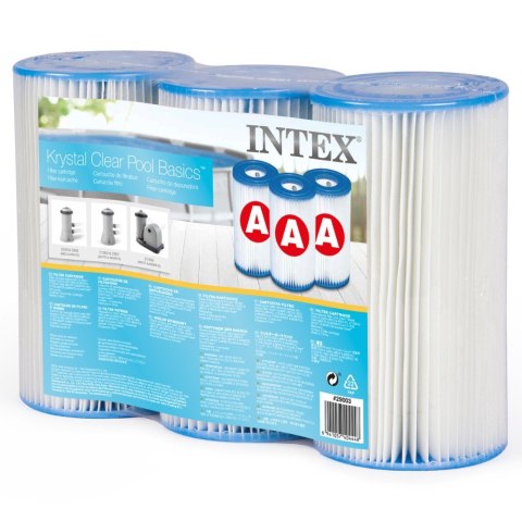 Filtr do pompy typ A zestaw 3 szt. INTEX 29003