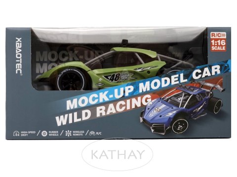 Zdalnie Sterowany Samochód Rajdowy Wyścigowy Auto Dla Dzieci Wild Racing 2 Zielony