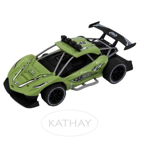 Zdalnie Sterowany Samochód Rajdowy Wyścigowy Auto Dla Dzieci Wild Racing 2 Zielony