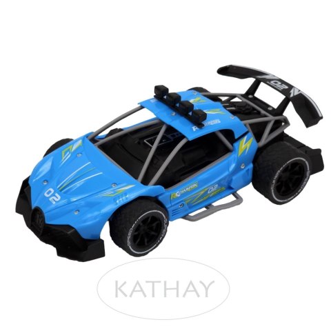 Zdalnie Sterowany Samochód Rajdowy Wyścigowy Auto Dla Dzieci Wild Racing 3 Niebieski