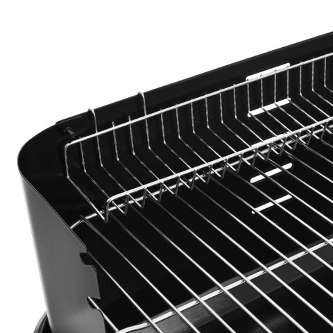 Grill Węglowy Ogrodowy Na Kółkach Z 3 Półkami