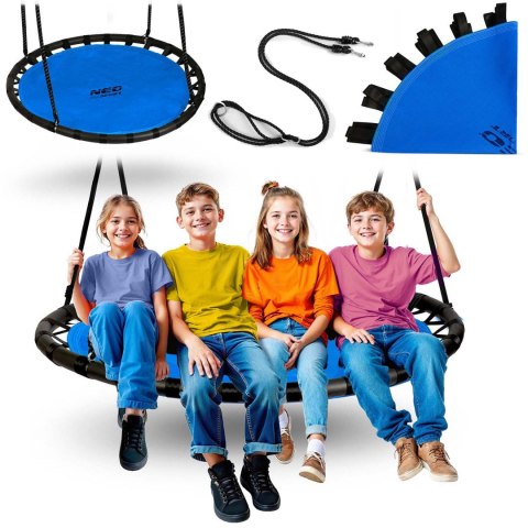 Huśtawka bocianie gniazdo Neo-Sport Swingo 120 cm