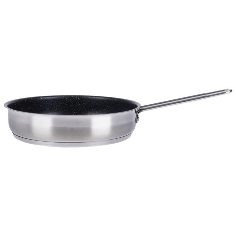 Patelnia stalowa ze stali nierdzewnej nieprzywierająca indukcja GRANDE 26 cm ORION 113205