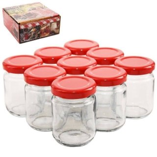 Słoiki szklane z zakrętką słoik na przetwory dżemy 60ml 9 sztuk ORION 126582