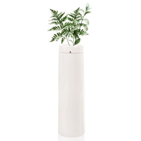 Wazon na kwiaty ceramiczny wysoki biały SERCE 23cm ORION 820172