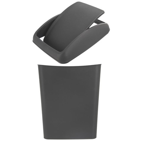 Kosz na śmieci do odpadów śmietnik plastikowy szary 20L pojemnik ORION 731704