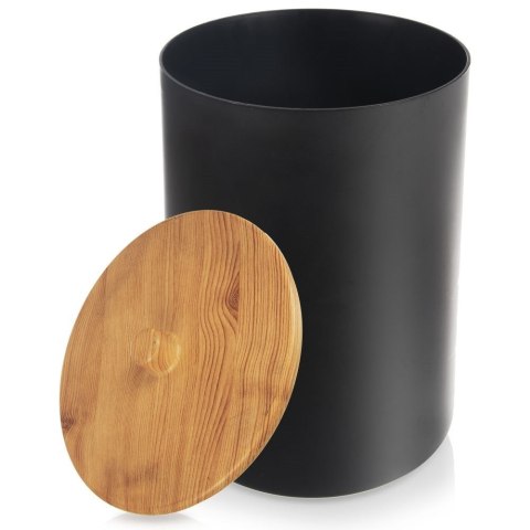 Kosz na śmieci łazienkowy do łazienki czarny matowy BLACK 7L ORION 731716
