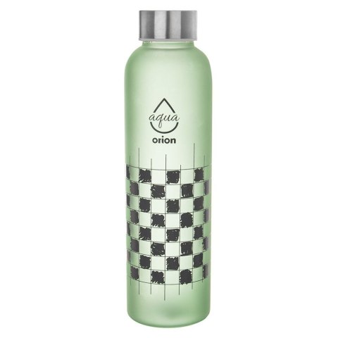 Szklana butelka na wodę soki lemoniadę zielona 600 ml ORION 143761