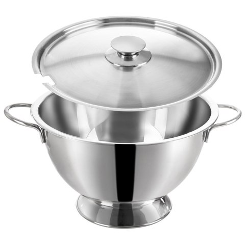 Waza na zupę do zupy stalowa z pokrywą 4.5L ORION 128609