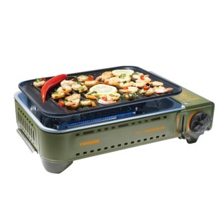 Kuchenka turystyczna gazowa 1 palnikowa do grilla na grill grillowa TIROSS TS-268