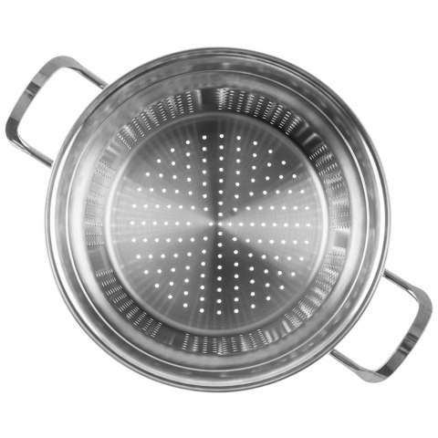 Wkład do garnka do gotowania makaronu stalowy 24cm 8L ANETT ORION 124480
