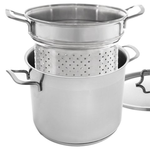 Wkład do garnka do gotowania makaronu stalowy 24cm 8L ANETT ORION 124480