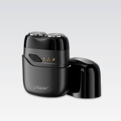 Golarka elektryczna męska do brody podróżna turystyczna 2 głowice USB C MAESTRO MR-671