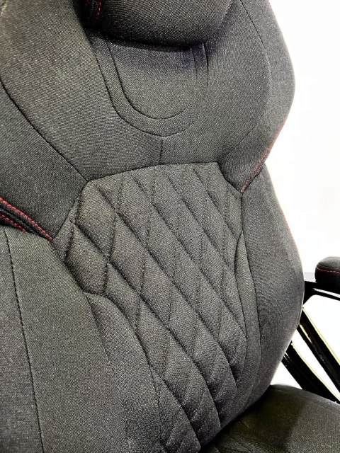 Fotel obrotowy do biurka SPIDER BLACK FABRIC SPC