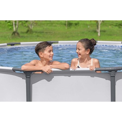 Basen ogrodowy stelażowy 427 x 122 cm 12w1 Bestway 5612X