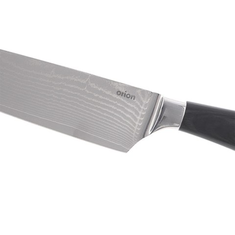 Nóż kuchenny szefa kuchni stalowy pojedyńczy DAMASCUS 33.5cm ORION 831177