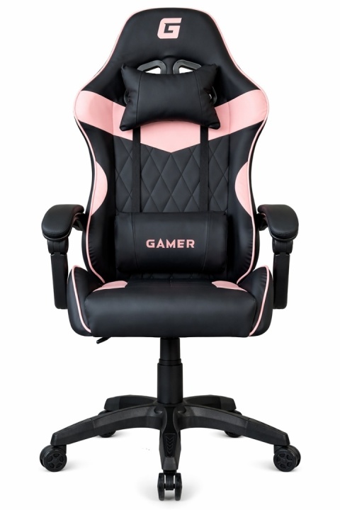 Fotel obrotowy gamingowy EVO PU PINK
