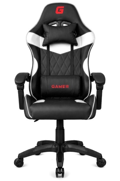 Fotel obrotowy gamingowy EVO PU WHITE