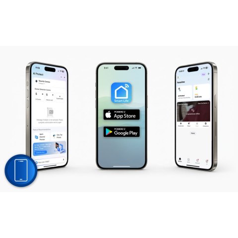 Zewnętrzna kamera WiFi obrotowa IP obrotowa 5MP Berdsen BD-943