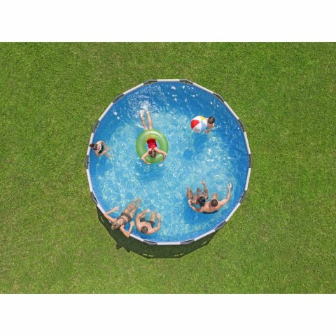 Basen ogrodowy stelażowy 427 x 122 cm 19w1 Bestway 5612X