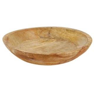 Miska drewniana na owoce warzywa przekąski MANGO 30cm 1.5L VILDE 139188