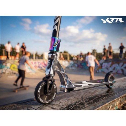 Hulajnoga wyczynowa SOKE XTR srebrno-czarny