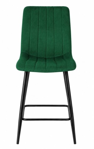 Krzesło barowe AVA AURORA BAR VELVET GREEN hoker