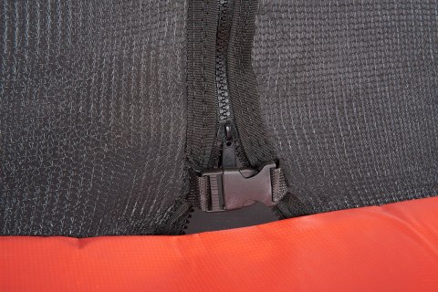 Trampolina Ogrodowa Jumpi 312cm/10FT Maxy Comfort Plus Żółta Z Wewnętrzną Siatką