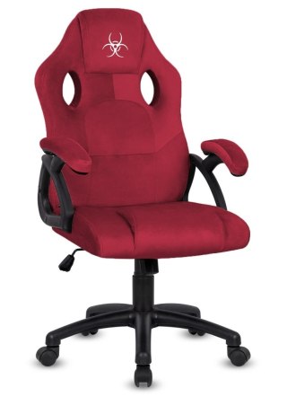 Fotel obrotowy do biurka CARRERA M ALCANTARA BURGUNDY