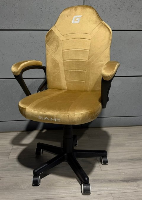 Fotel obrotowy do biurka MARIO ALCANTARA BEIGE