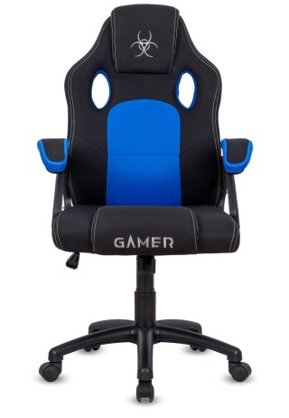 Fotel obrotowy do biurka CARRERA M BLUE FABRIC