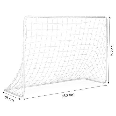 BRAMKA PIŁKARSKA TRENINGOWA + MATA CELNOŚCIOWA 180X122 CM MULTIGARDEN