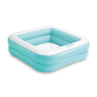 BASEN BRODZIK DLA DZIECI POMPOWANY NIEBIESKI INTEX 57100