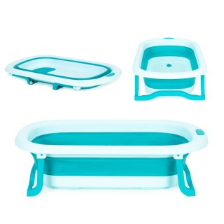 WANIENKA DLA DZIECI WANNA TURYSTYCZNA SKŁADANA ODPŁYW NIEBIESKA ECOTOYS